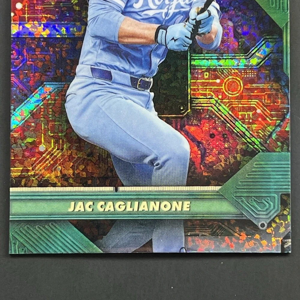 2025 Bowman's Best Jac Caglianone Circuitry Mini-Diamond Refractor SP Royals